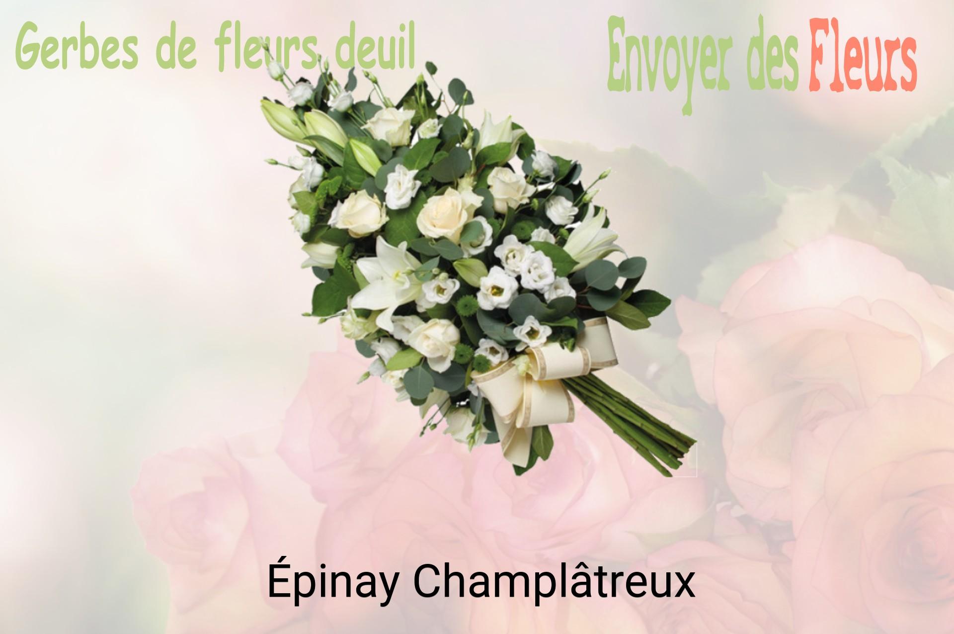 Gerbe de fleurs de deuil livrée à Épinay-Champlâtreux